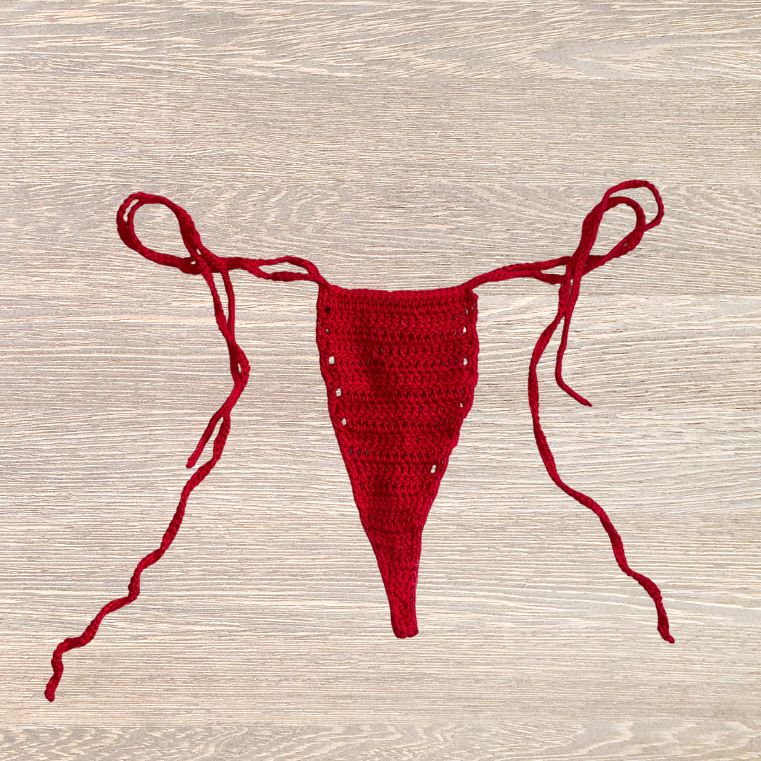AfroDisiaca Bikini “Red Star Heat” – Original Edition, Exclusive Auction
